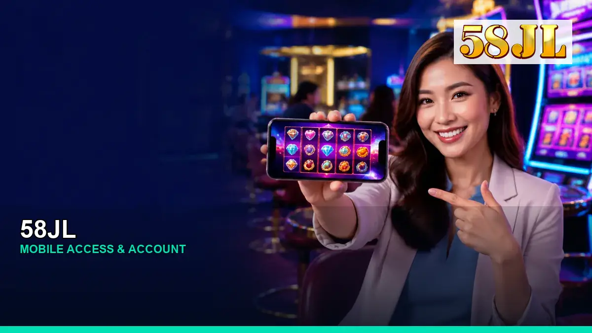 58JL mobile account access guide for Philippine players